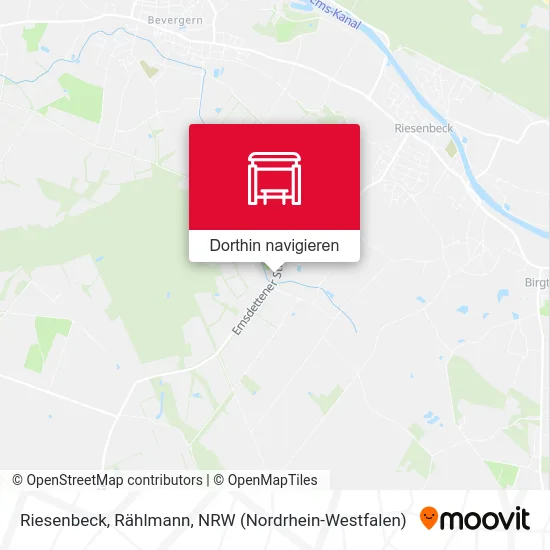 Riesenbeck, Rählmann Karte