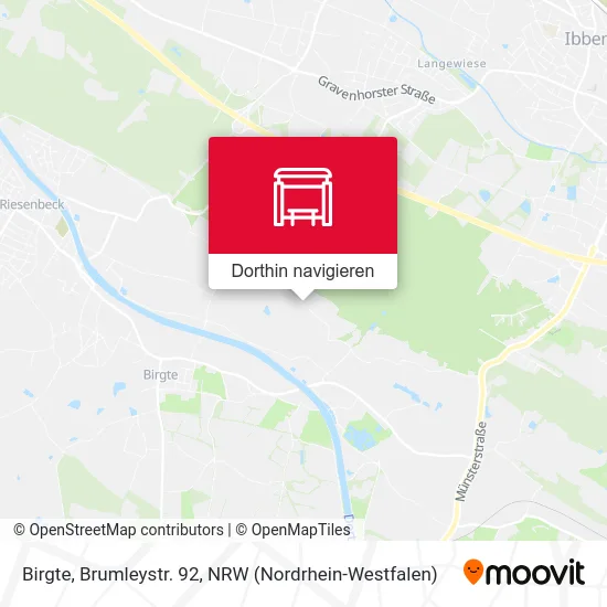 Birgte, Brumleystr. 92 Karte