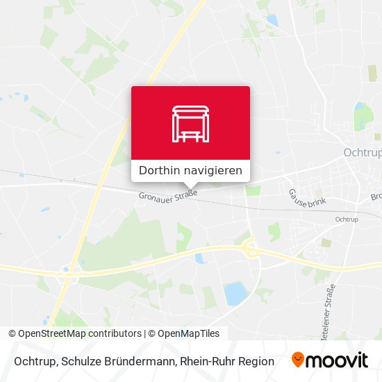 Ochtrup, Schulze Bründermann Karte
