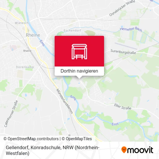 Gellendorf, Konradschule Karte