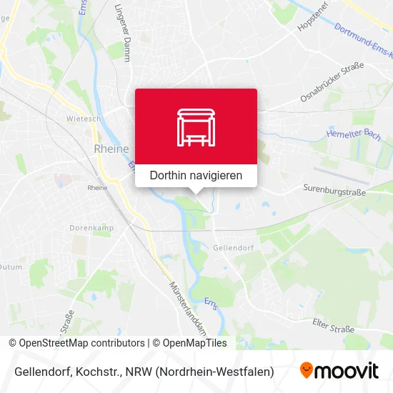 Gellendorf, Kochstr. Karte