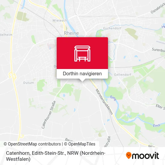 Catenhorn, Edith-Stein-Str. Karte