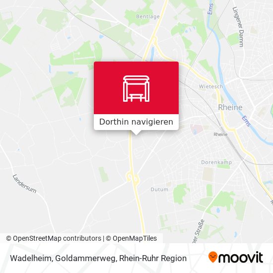 Wadelheim, Goldammerweg Karte