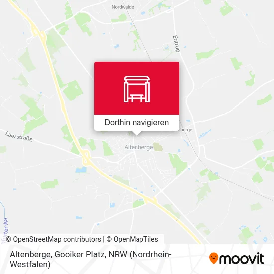 Altenberge, Gooiker Platz Karte