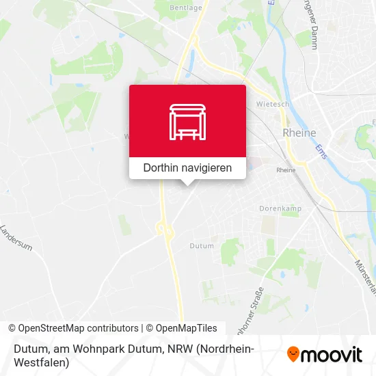 Dutum, am Wohnpark Dutum Karte