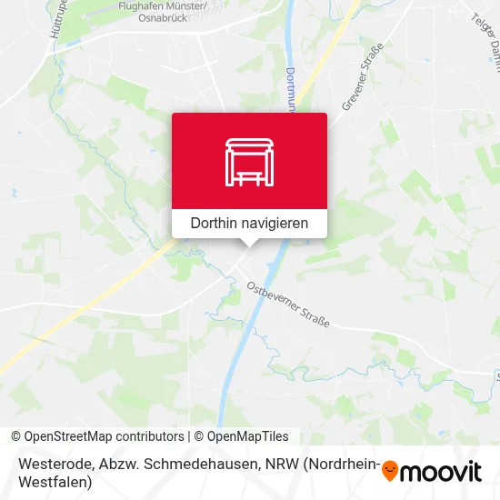 Westerode, Abzw. Schmedehausen Karte