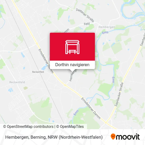 Hembergen, Berning Karte