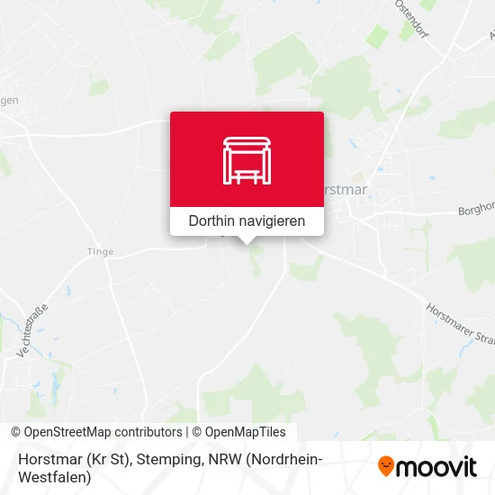 Horstmar (Kr St), Stemping Karte