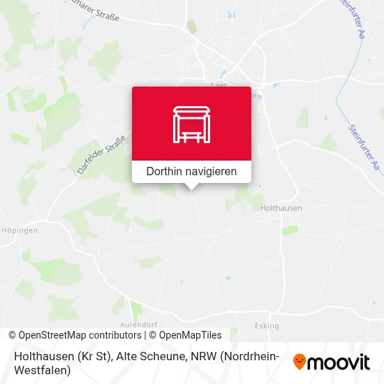 Holthausen (Kr St), Alte Scheune Karte