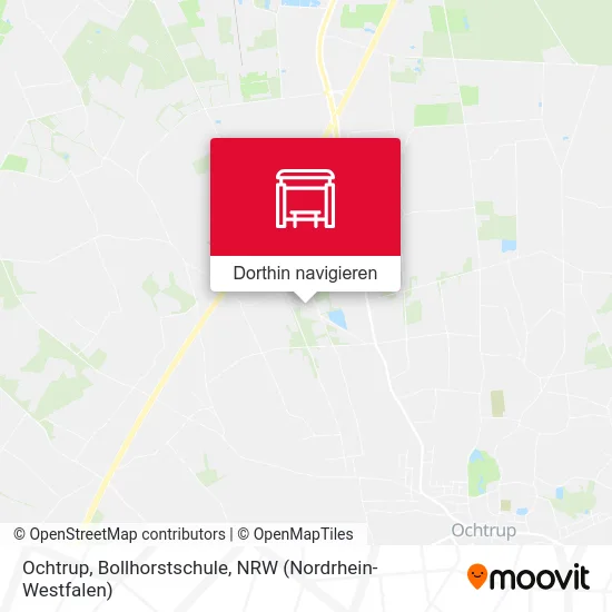 Ochtrup, Bollhorstschule Karte