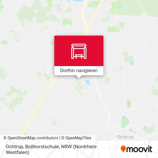Ochtrup, Bollhorstschule Karte