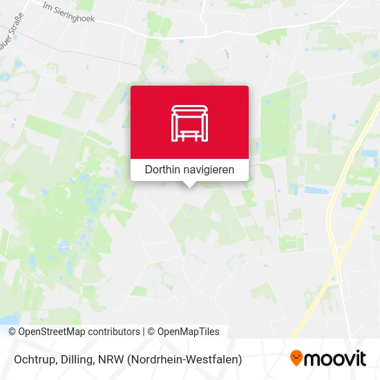 Ochtrup, Dilling Karte