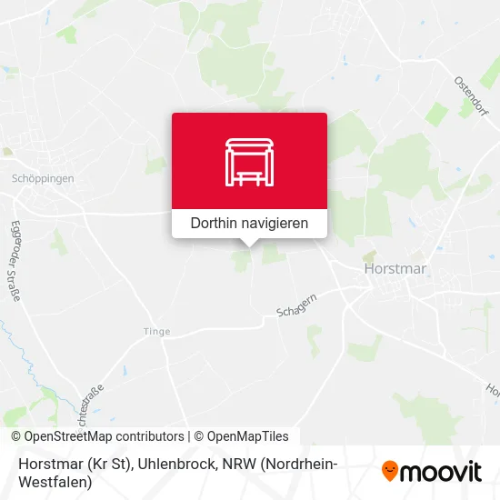 Horstmar (Kr St), Uhlenbrock Karte