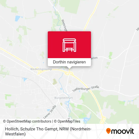 Hollich, Schulze Tho Gempt Karte