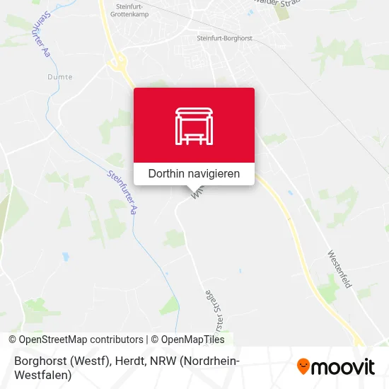 Borghorst (Westf), Herdt Karte