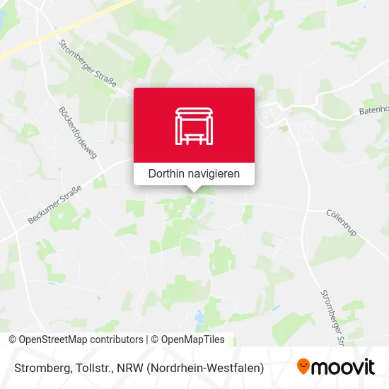 Stromberg, Tollstr. Karte