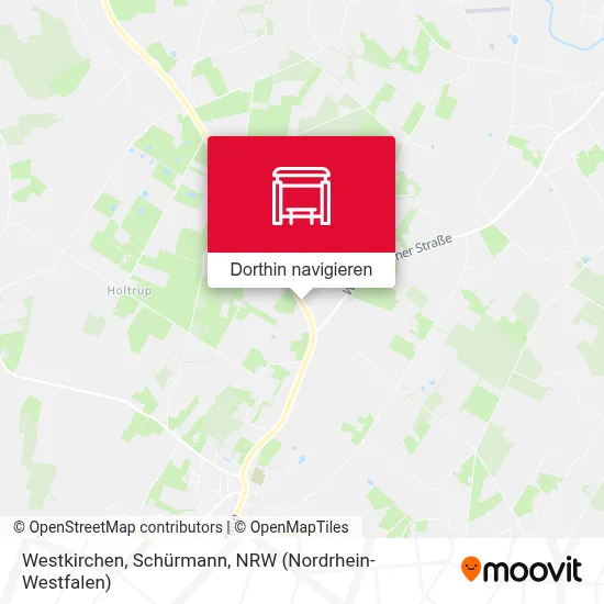 Westkirchen, Schürmann Karte