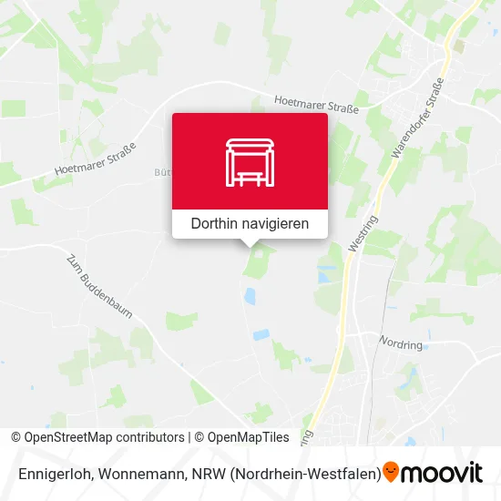 Ennigerloh, Wonnemann Karte