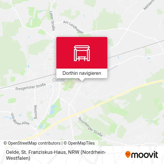 Oelde, St. Franziskus-Haus Karte
