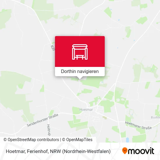 Hoetmar, Ferienhof Karte