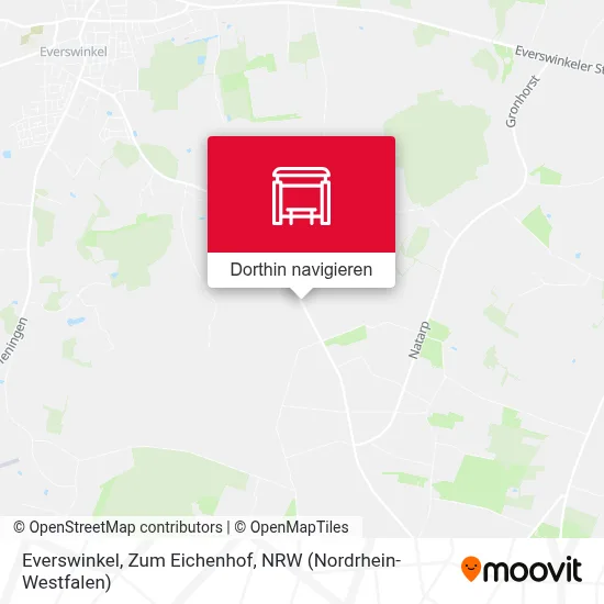 Everswinkel, Zum Eichenhof Karte