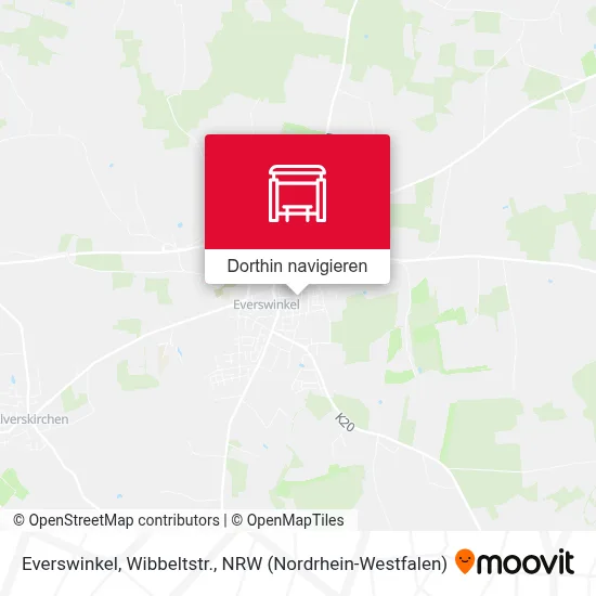 Everswinkel, Wibbeltstr. Karte