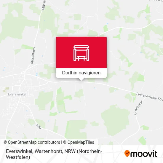 Everswinkel, Wartenhorst Karte
