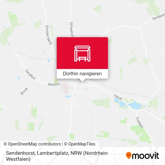 Sendenhorst, Lambertiplatz Karte