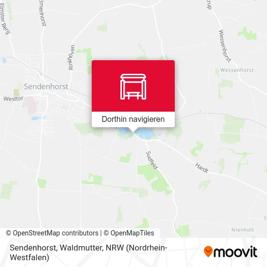 Sendenhorst, Waldmutter Karte