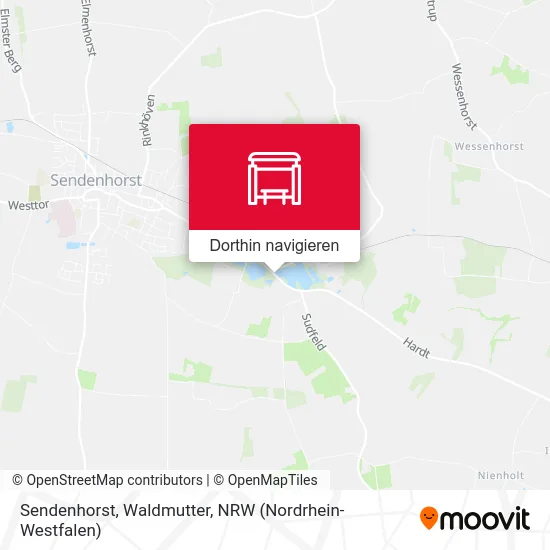 Sendenhorst, Waldmutter Karte