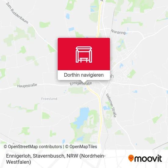 Ennigerloh, Stavernbusch Karte