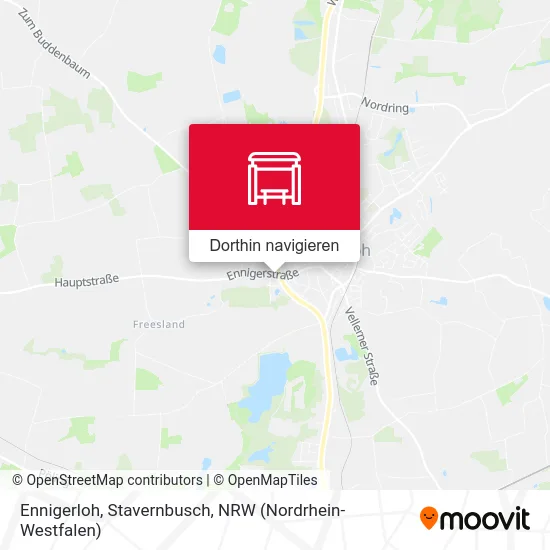 Ennigerloh, Stavernbusch Karte