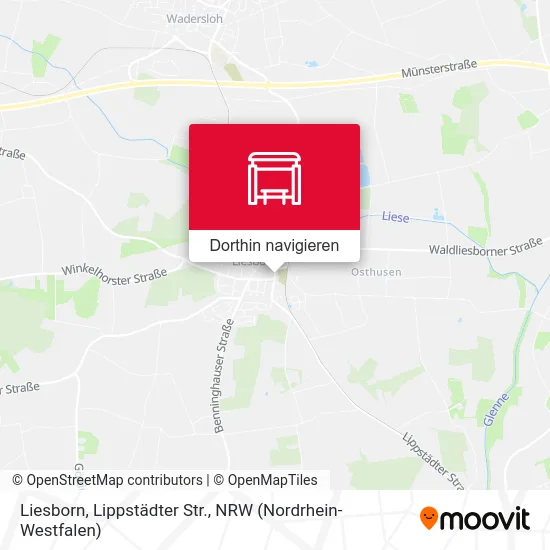 Liesborn, Lippstädter Str. Karte