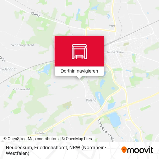 Neubeckum, Friedrichshorst Karte