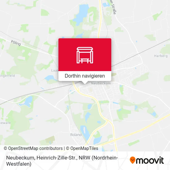 Neubeckum, Heinrich-Zille-Str. Karte