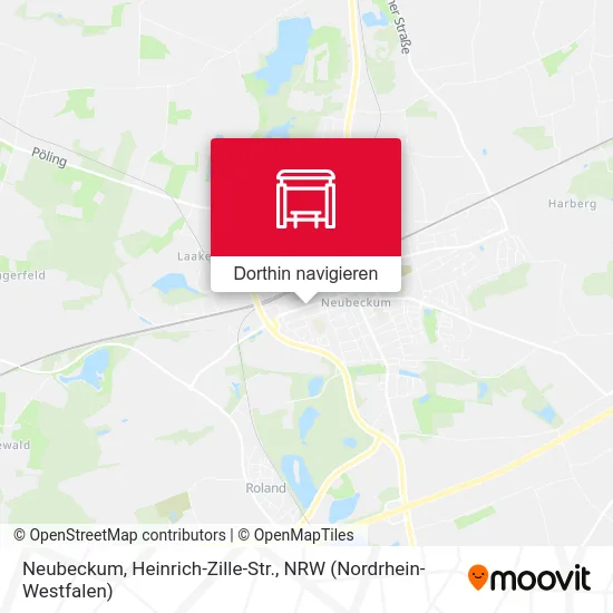 Neubeckum, Heinrich-Zille-Str. Karte