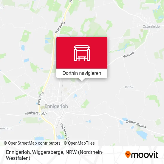 Ennigerloh, Wiggersberge Karte