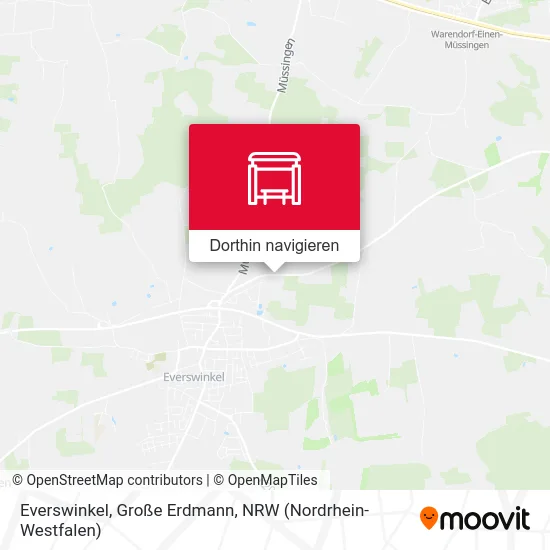 Everswinkel, Große Erdmann Karte