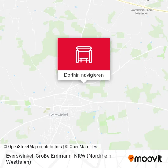 Everswinkel, Große Erdmann Karte