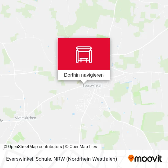Everswinkel, Schule Karte
