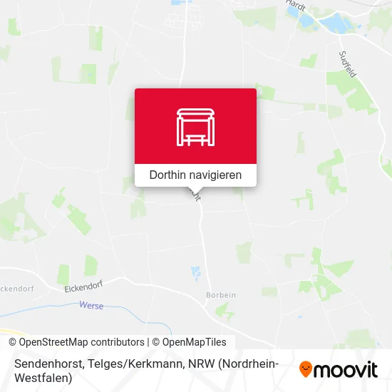 Sendenhorst, Telges/Kerkmann Karte