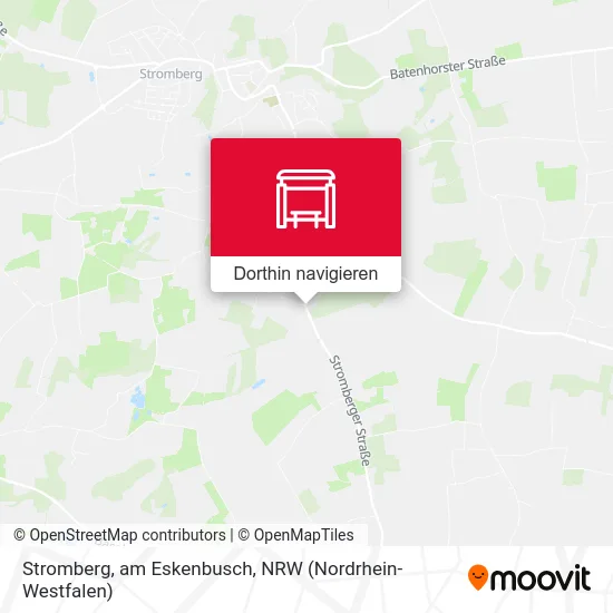 Stromberg, am Eskenbusch Karte