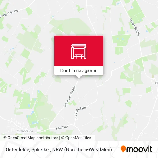 Ostenfelde, Splietker Karte