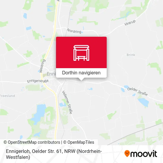 Ennigerloh, Oelder Str. 61 Karte