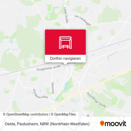 Oelde, Paulusheim Karte