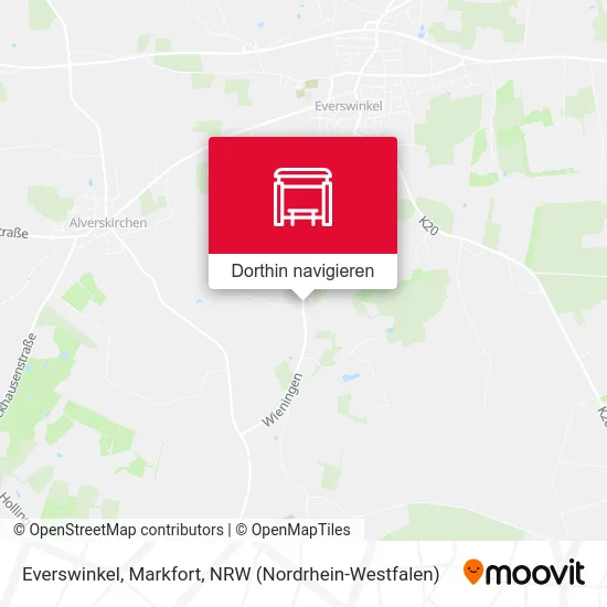 Everswinkel, Markfort Karte