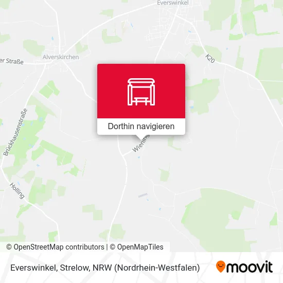 Everswinkel, Strelow Karte