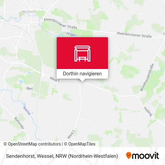 Sendenhorst, Wessel Karte