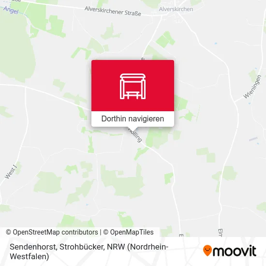 Sendenhorst, Strohbücker Karte