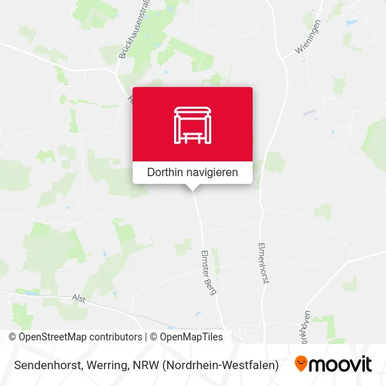 Sendenhorst, Werring Karte